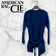 AMERICAN RAG CIE アンゴラ混ロングカーディガン F【Z28】のサムネイル