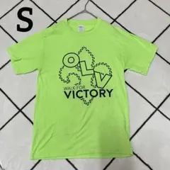 PORT & COMPANY【S】プリントTシャツ ネオンイエロー ライム