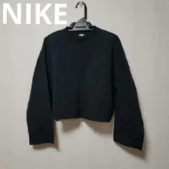 Nike ブラック クロップドスウェット XL