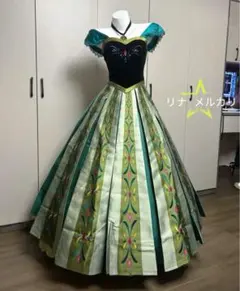 アナ ドレス 戴冠式 仮装 dハロ コスプレ 衣装 - メルカリ
