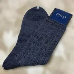 POLO Ralph Lauren ダークグレーソックス