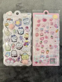 ちいかわ おしりシール ぷっくりシール 2枚セット