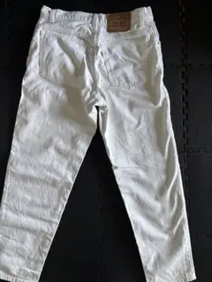 LEVI’Sホワイトデニムパンツ M