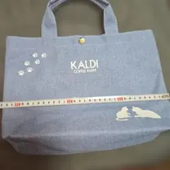 KALDI COFFEE FARM 猫柄 トートバッグ