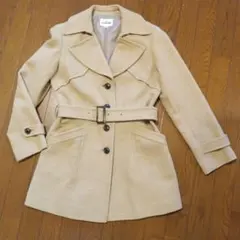 ✨新品✨ALPHA CUBIC トレンチコート ベージュ　13号 2025年最新】ALPHA CUBIC カラー：ベージュ系 トレンチコート