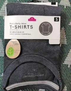 【新品】★TOPVALU★ メンズ半袖 Tシャツ ★S★ オーガニックコットン