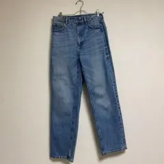 GU ライトブルー ストレートデニム