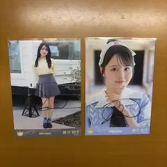 【まさのり様専用】ニアジョイ 藤沢莉子 生写真 直筆 いま月は満ちる