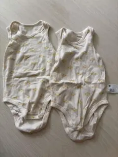 ユニクロ　ロンパース　肌着　下着　美品