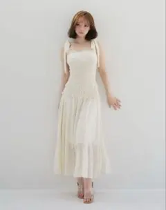 andmary Ameria lace long dress - メルカリ