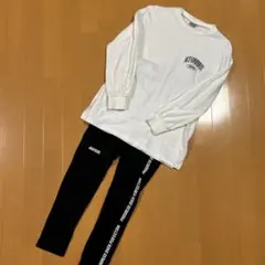 ANAPGIRL アナップガール ダンス 長袖カットソーとレギンスの2点セット