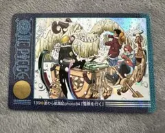 ONEPIECE カードダス ビジュアルアドベンチャー 127 勇者は舞い降りた