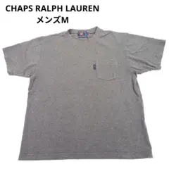 M CHAPS RALPH LAUREN Tシャツ グレー