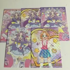 名探偵プリキュア キュアアンサー ＆ 明智あんな 5枚セット