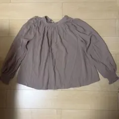 FUTIER LAND ブラウス モカ 長袖のサムネイル