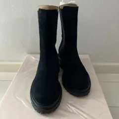 sergio rossi サイドゴアショートブーツ