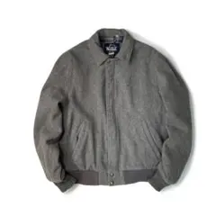 80’s WOOLRICH USA製 ウールジャケット 裏地チェック 紺タグ