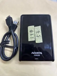 ADATA PortableHD AHV620S-1TU31-CBK 1TB - メルカリ