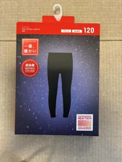 UNIQLO ヒートテック ウルトラウォームタイツ キッズ 120 ブラック