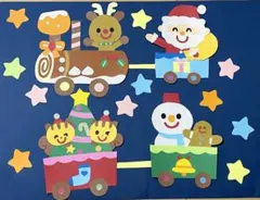 クリスマス 12月 保育 壁面