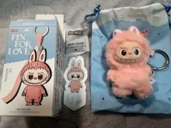 ラブブ イニシャル U ぬいぐるみ アルファベット