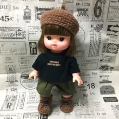 ベレー帽&ブーツセット☆メルちゃん・ソランちゃん達用