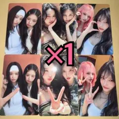 IVE トレカ Be Alright 通常盤 封入 6種コンプ ⑰