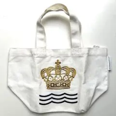 ROYAL COPENHAGEN 王冠 刺繍 トートバッグ