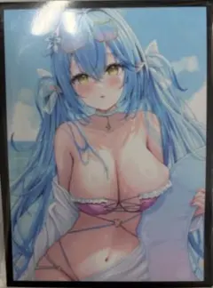 ホロライブ 雪花ラミィ キャラクター スリーブ ホロカ