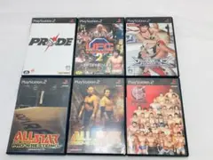PS2 ソフト プロレス 6本 まとめ