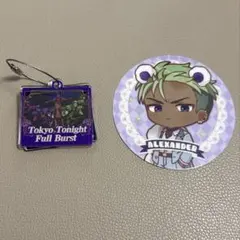 大和アレクサンダー　プリズムジャンプ２連キーホルダー　アモカフェ　コースター