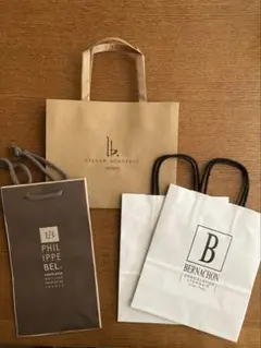 チョコレート紙袋 3点セット