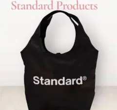 スタンダードプロダクツ 保冷保温もできる エコバッグ（ショートロゴ ） ブラック