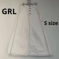 GRLデニムロングスカート