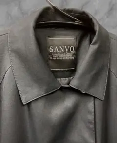 SANYO サンヨー　ステンカラー　100年コート縫製　三陽　日本製　冠婚葬祭ものサムネイル