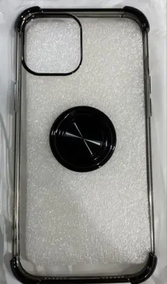 iPhone14 Pro Max ケース ソフトクリアすケース ブラック