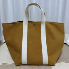 美品★舟形トートバッグ　LE CHEVAL DE CLAUDE イエロー　L