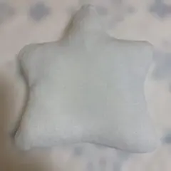 サンデシカ 洗えるベビー枕 カバー付き　薄い水色