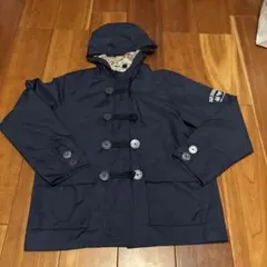 ネイビー フード付き ジャケット キッズ