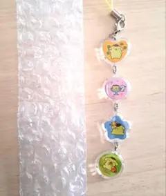 超値下げ！ポムポムプリン シークレットおはじきシール風アクセサリー