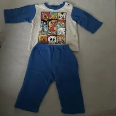 アンパンマン裏起毛 パジャマ 90cm