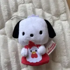 ローソン からあげクン サンリオ1番くじ 指人形 ポチャッコ ぬいぐるみ