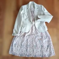 新品 ジャケット＆花柄ワンピース 入学式