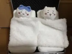 ちいかわ　おふとんぬいぐるみティッシュケース　ちいかわ　ハチワレ