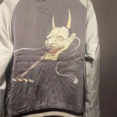 試着のみ】ヒグチユウコ スカジャン 月と太陽(リバーシブル) L/XL