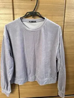 ZARA 薄紫色 トレーナー・スウェット