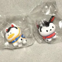 サンリオキャラクターズ和んこフィギュア　ポチャッコ　ペックル