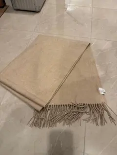 【カシミヤ100%】アダムエロペ　大判ストール　マフラー