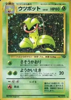 旧裏 ウツボット LV.42 キラ ジャングル 初版級 1996年 希少 旧裏 ウツボット LV.42 キラ ジャングル 初版級 1996年 希少 - メルカリ