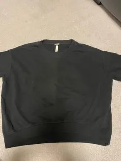 H&M 黒 スウェット Sサイズ